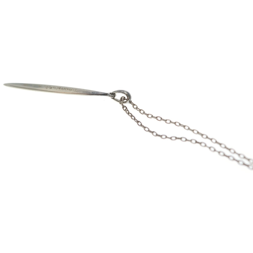 TIFFANY & Co.(ティファニー) フェザー ペンダント ネックレス シルバー レディース