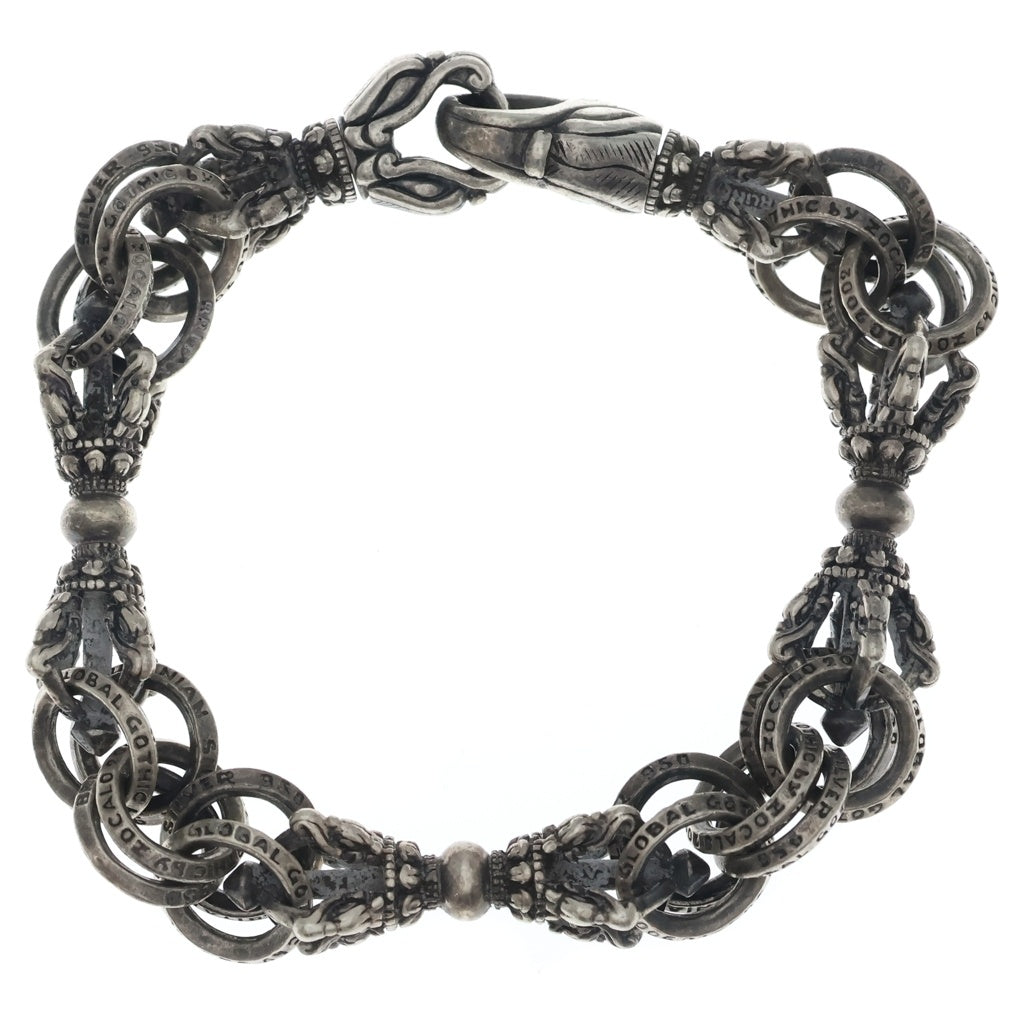 ZOCALO(ソカロ) BIRD DORJE BRACELET バード ドージェ ブレスレット シルバー TBLS0224