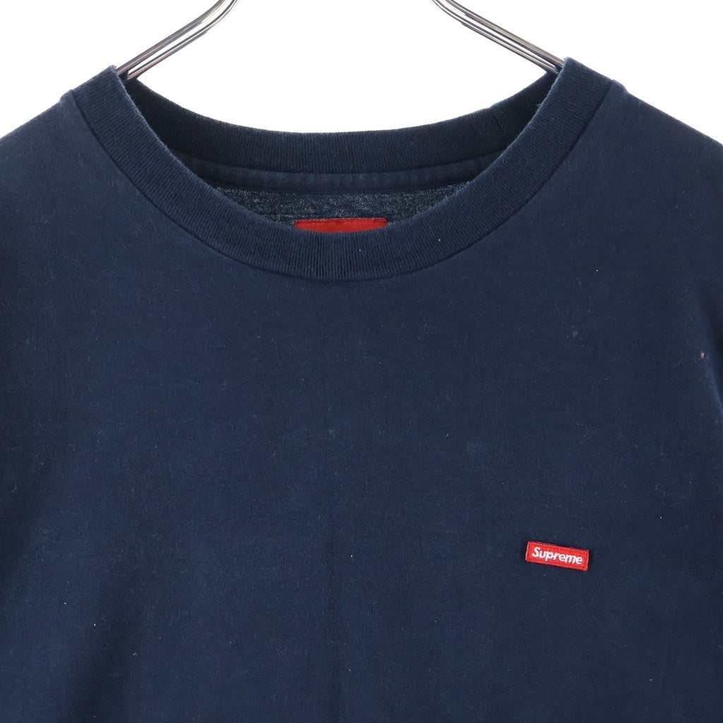 SUPREME(シュプリーム) Small Box Logo Tee スモール ボックス ロゴ クルーネック 半袖Tシャツ カットソー ネイビー 00J3ZN-00YI9