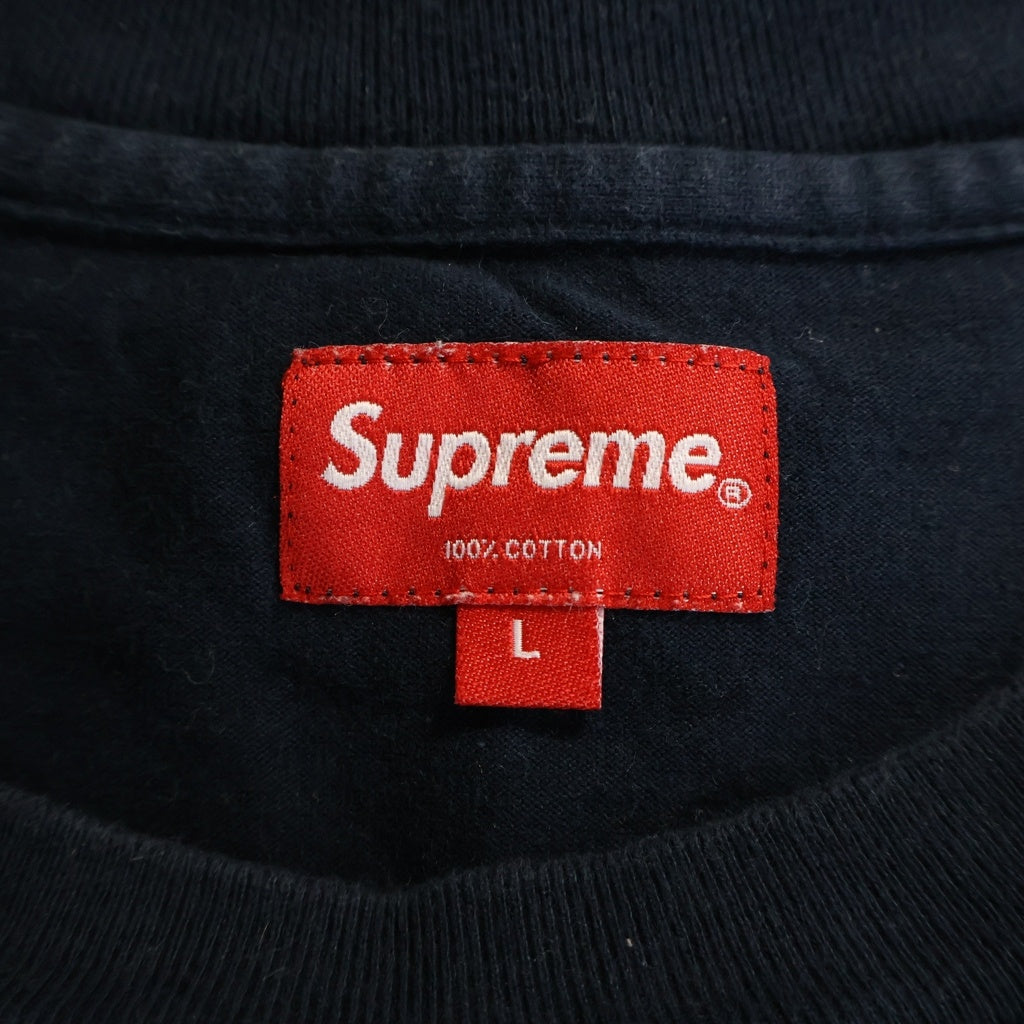 SUPREME(シュプリーム) Small Box Logo Tee スモール ボックス ロゴ クルーネック 半袖Tシャツ カットソー ネイビー 00J3ZN-00YI9