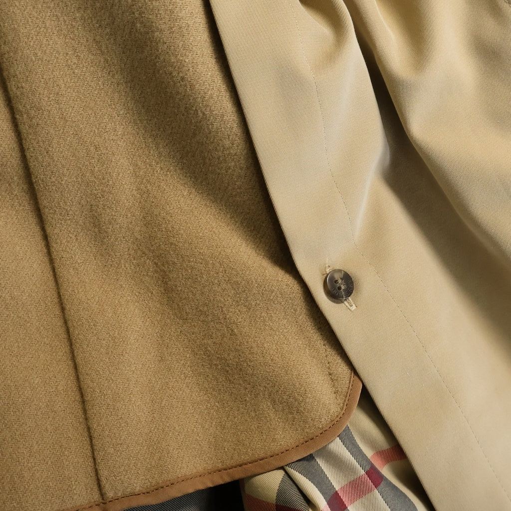 BURBERRY LONDON(バーバリーロンドン) ライナー付きトレンチコート 裏地ノバチェック柄 ベージュ レディース B1A14-230-51
