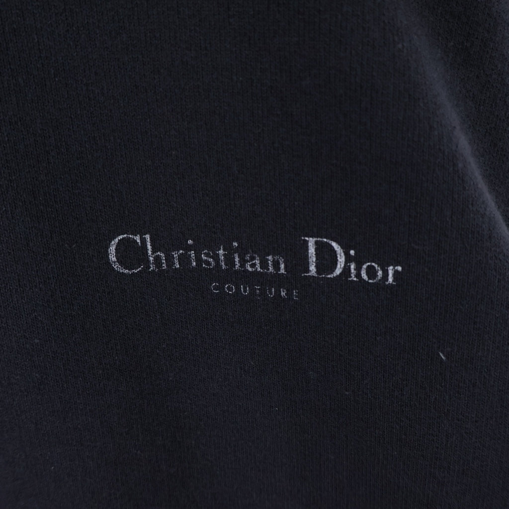 Christian Dior(クリスチャンディオール) 25AW COUTURE Logo Pullover Hoodie クチュール ロゴ スウェット プルオーバー パーカー 343J691A0878