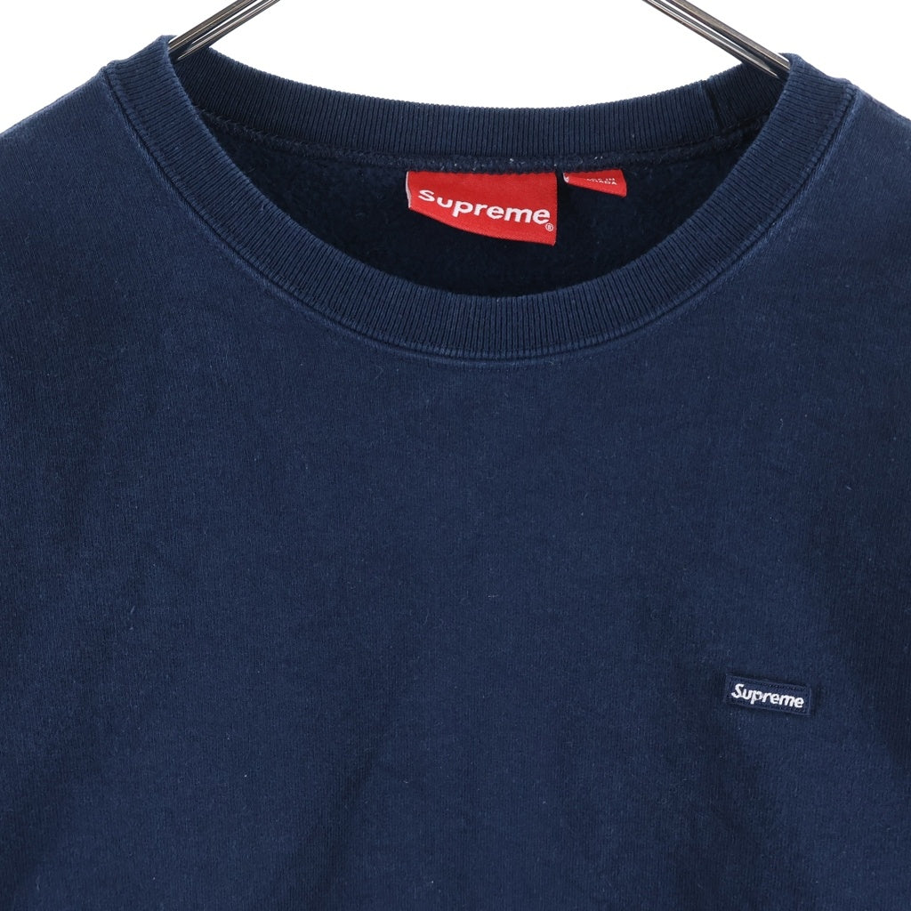 SUPREME(シュプリーム) Small Box Crewneck スモールボックスロゴ クルーネック スウェットトレーナー ネイビー