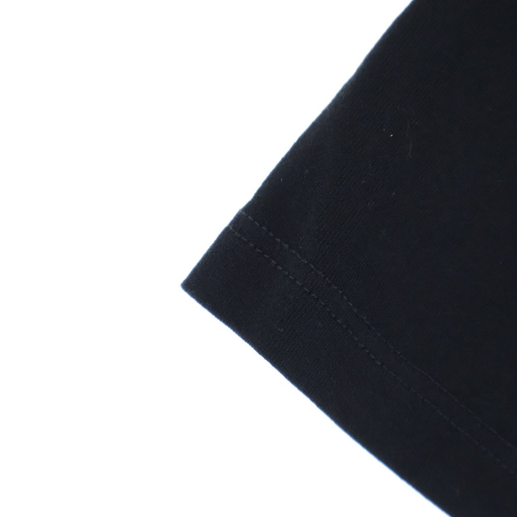 CELINE(セリーヌ) ルーズ コットンジャージー ロゴプリント クルーネック 半袖Tシャツ カットソー ブラック レディース 2X764671Q