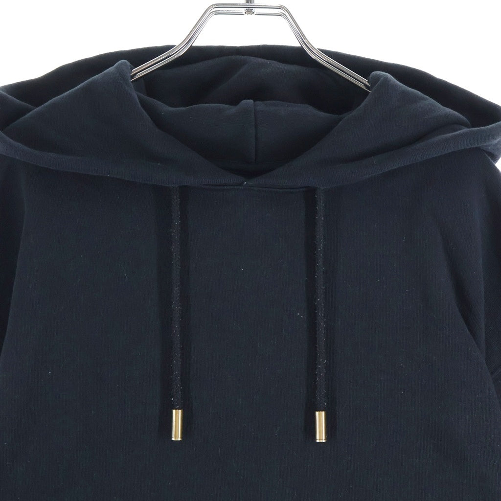OFF-WHITE(オフホワイト) BLUE COLLAR HOODIE バックプリント フーデッド プルオーバーパーカー スウェットシャツ ブラック