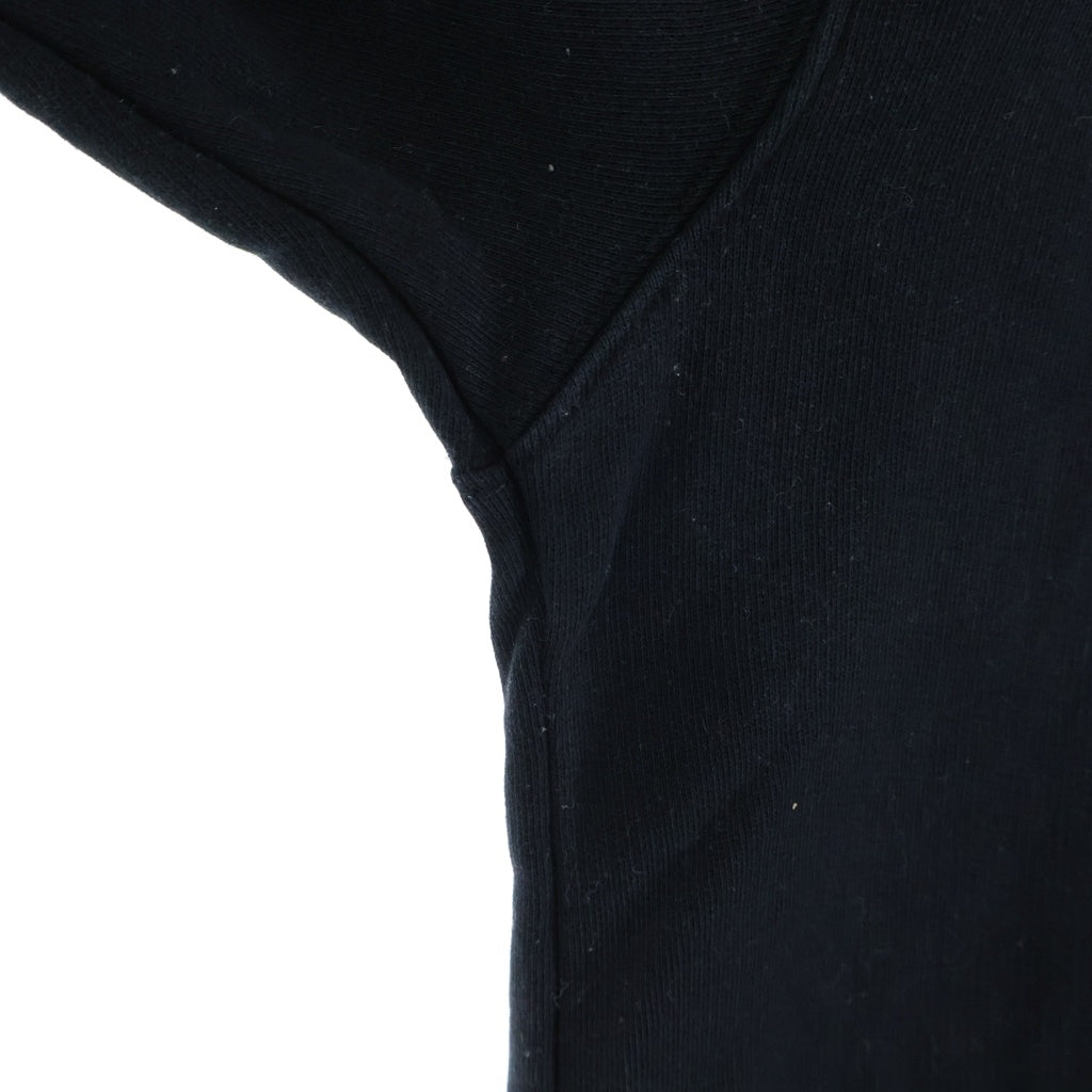 OFF-WHITE(オフホワイト) BLUE COLLAR HOODIE バックプリント フーデッド プルオーバーパーカー スウェットシャツ ブラック