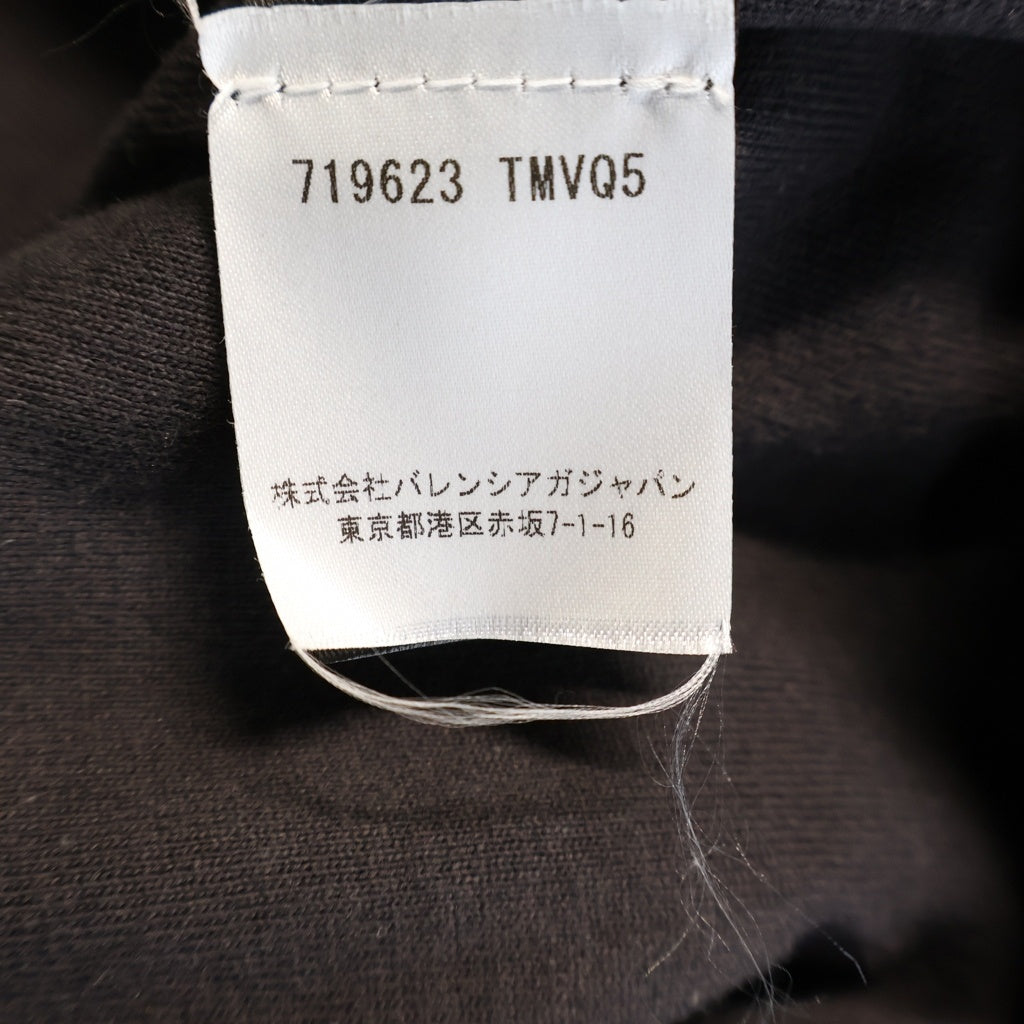 YEEZY GAP(イージーギャップ) Dove Shrunken Hoodie ダブ シュランクン バックプリント フーデッド プルオーバーパーカー スウェットシャツ グレー