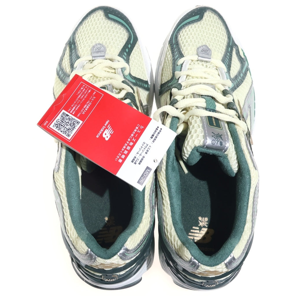 New Balance(ニューバランス) ×Aime Leon Dore 1906R JADE エメレオンドレ ジェイド メッシュ ローカットスニーカー グリーン/アイボリー US9/27cm M1906RL1