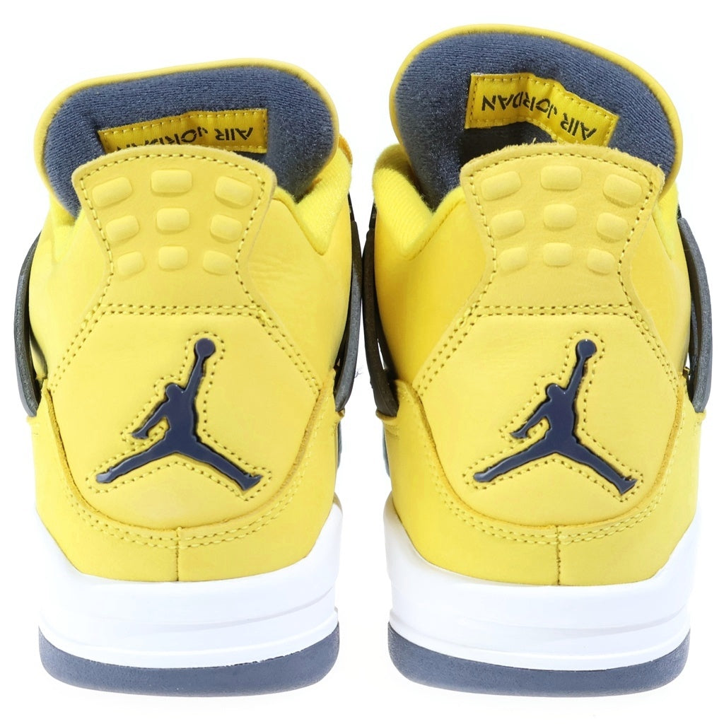 NIKE(ナイキ) AIR JORDAN RETRO TOUR YELLOW エアジョーダン 4 レトロ ハイカットスニーカー ツアーイエロー US9/27cm CT8527-700