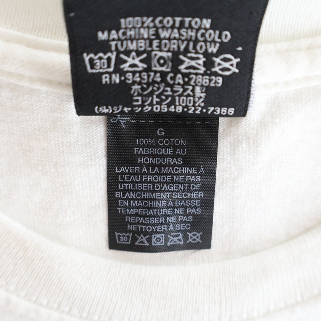 STUSSY(ステューシー) 23AW ×Dover Street Market Stock DSM New York White Tee ドーバー ストリート マーケット ストック ニューヨーク クルーネック 半袖Tシャツ カットソー ホワイト