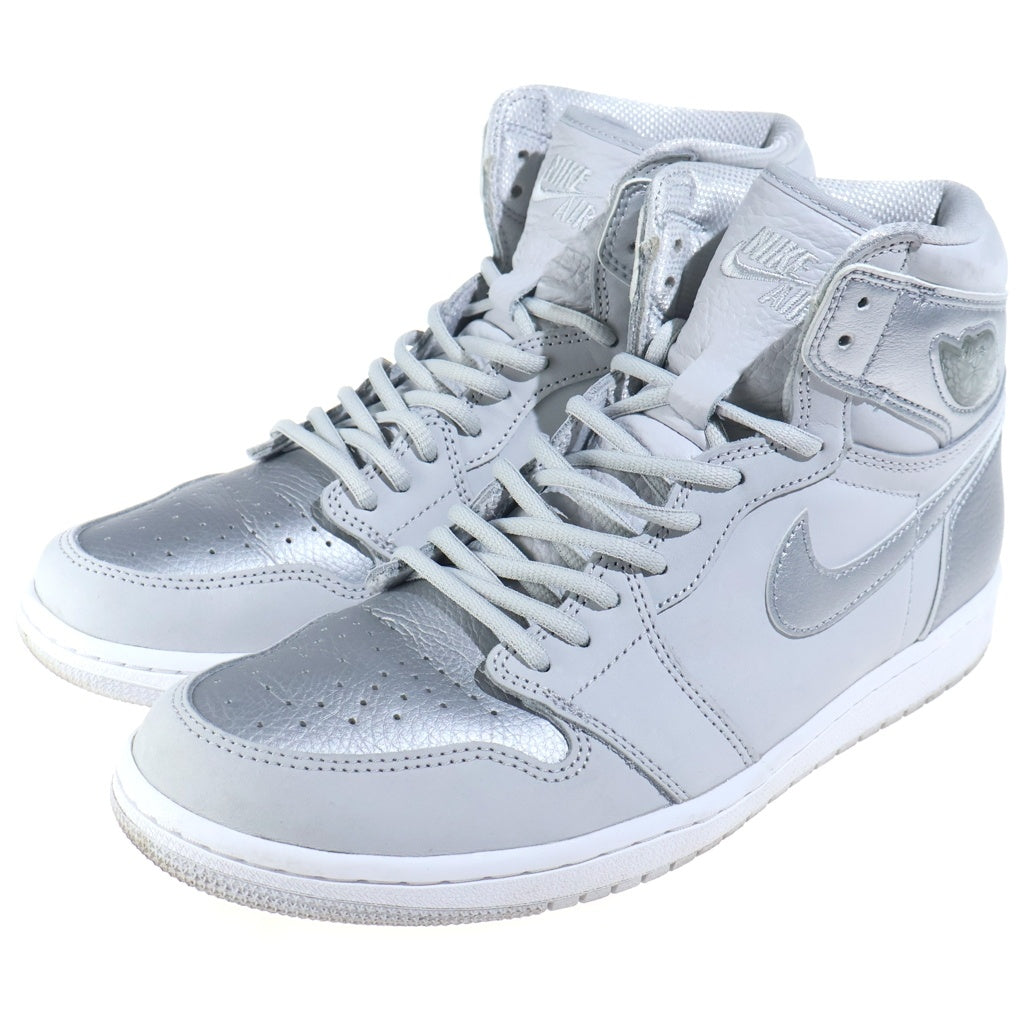 NIKE(ナイキ) AIR JORDAN 1 RETRO HIGH OG CO.JP/TOKYO エアジョーダン1 レトロ トウキョウ ハイカットスニーカー シルバー US10.5/28.5cm DC1788-029