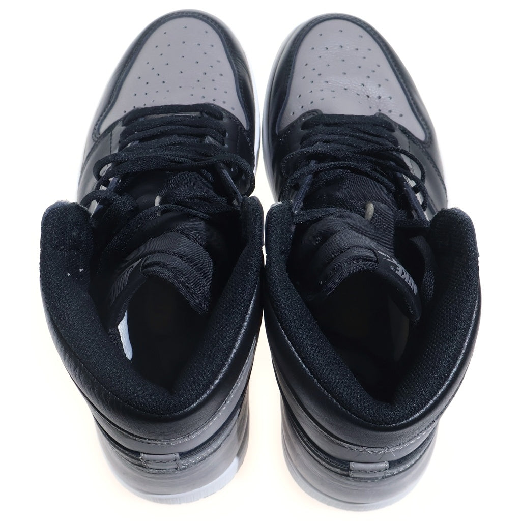 NIKE(ナイキ) AIR JORDAN 1 RETRO HIGH OG SHADOW エアジョーダン1 シャドウ レトロ ハイカットスニーカー ブラック/グレー US10.5/28.5cm 555088-013