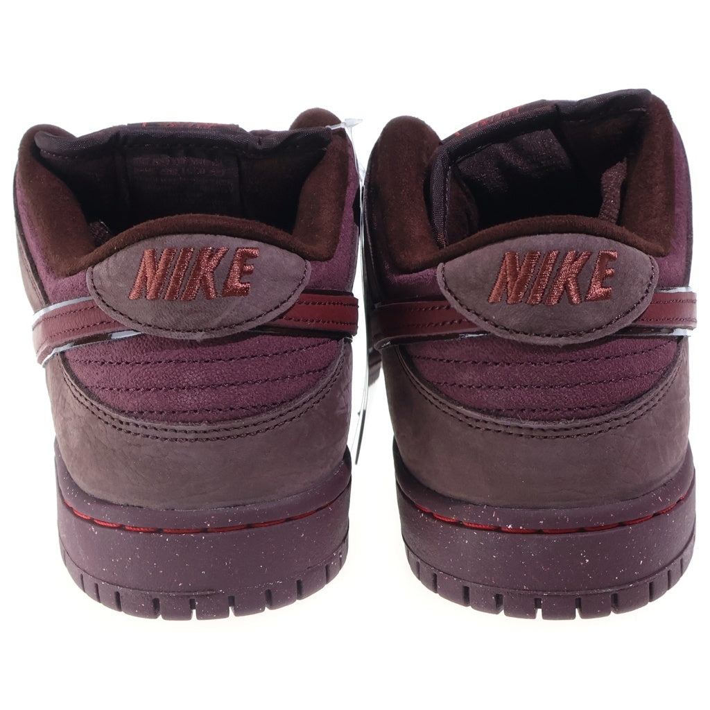 NIKE SB(ナイキエスビー) DUNK LOW PRM CITY OF LOVE ダンク プレミアム ローカットスニーカー レッド US10.5/28.5cm FN0619-600