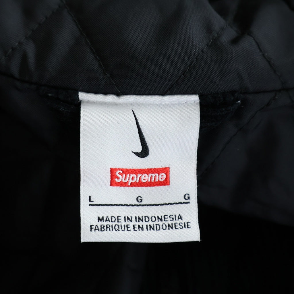 SUPREME(シュプリーム) 22SS ×NIKE Arc Corduroy Hooded Jacket ナイキ アーチロゴ コーデュロイ フーデッド ジャケット ブラック DM1772-010