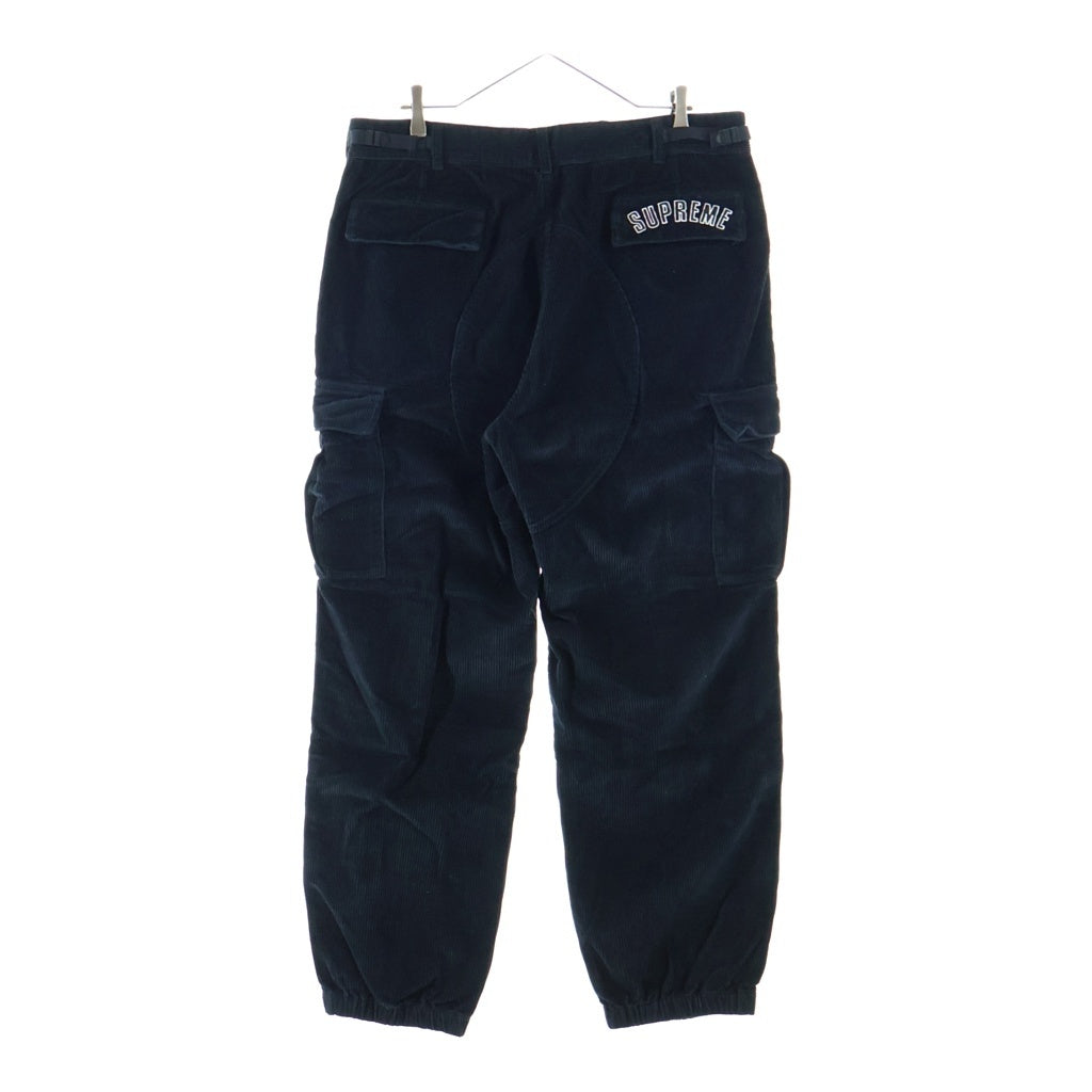 SUPREME(シュプリーム) 22SS ×NIKE Arc Corduroy Cargo Pant ナイキ アーク コーデュロイ カーゴ パンツ ブラック DM1779-010