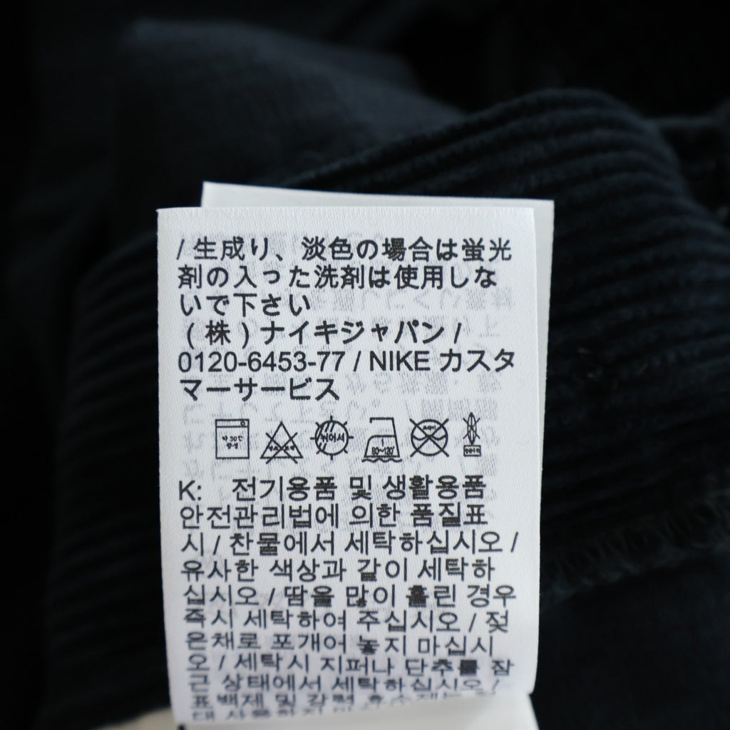 SUPREME(シュプリーム) 22SS ×NIKE Arc Corduroy Cargo Pant ナイキ アーク コーデュロイ カーゴ パンツ ブラック DM1779-010