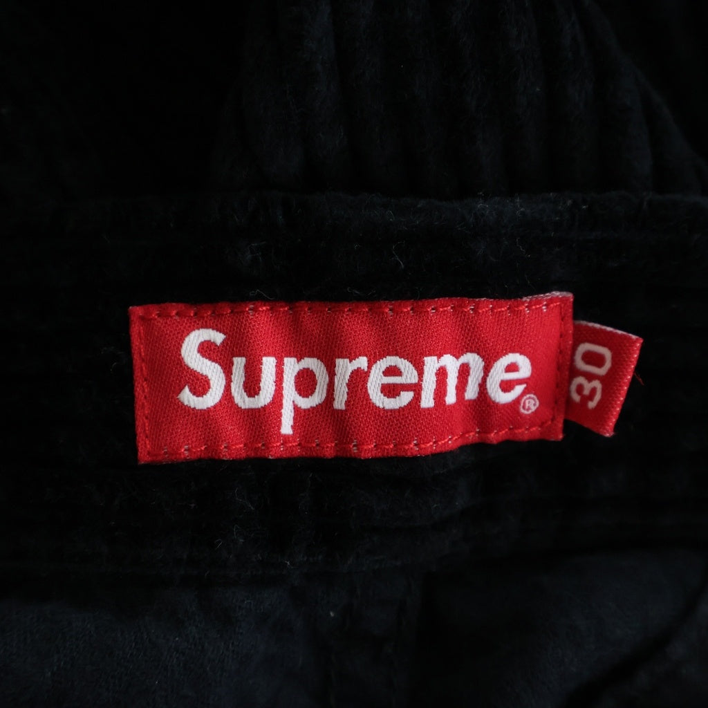 SUPREME(シュプリーム) 20SS Wide Wale Corduroy Cargo Pant コーデュロイ ワイドカーゴパンツ ブラック