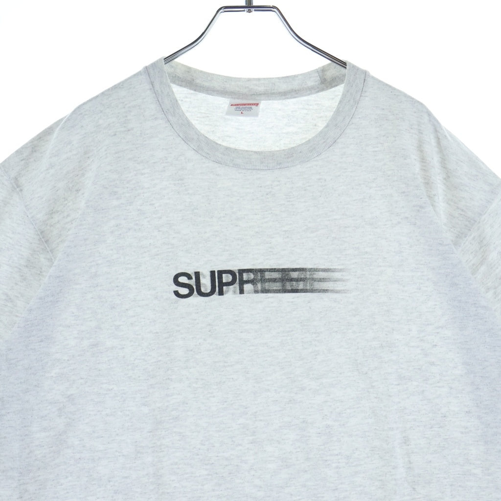 SUPREME(シュプリーム) 20SS Motion Logo Tee モーションロゴデザイン クルーネック 半袖Tシャツ カットソー グレー