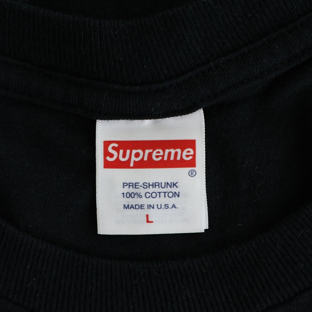 SUPREME(シュプリーム) 22AW Andre 3000 Tee アンドレ3000デザイン クルーネック 半袖Tシャツ カットソー ブラック