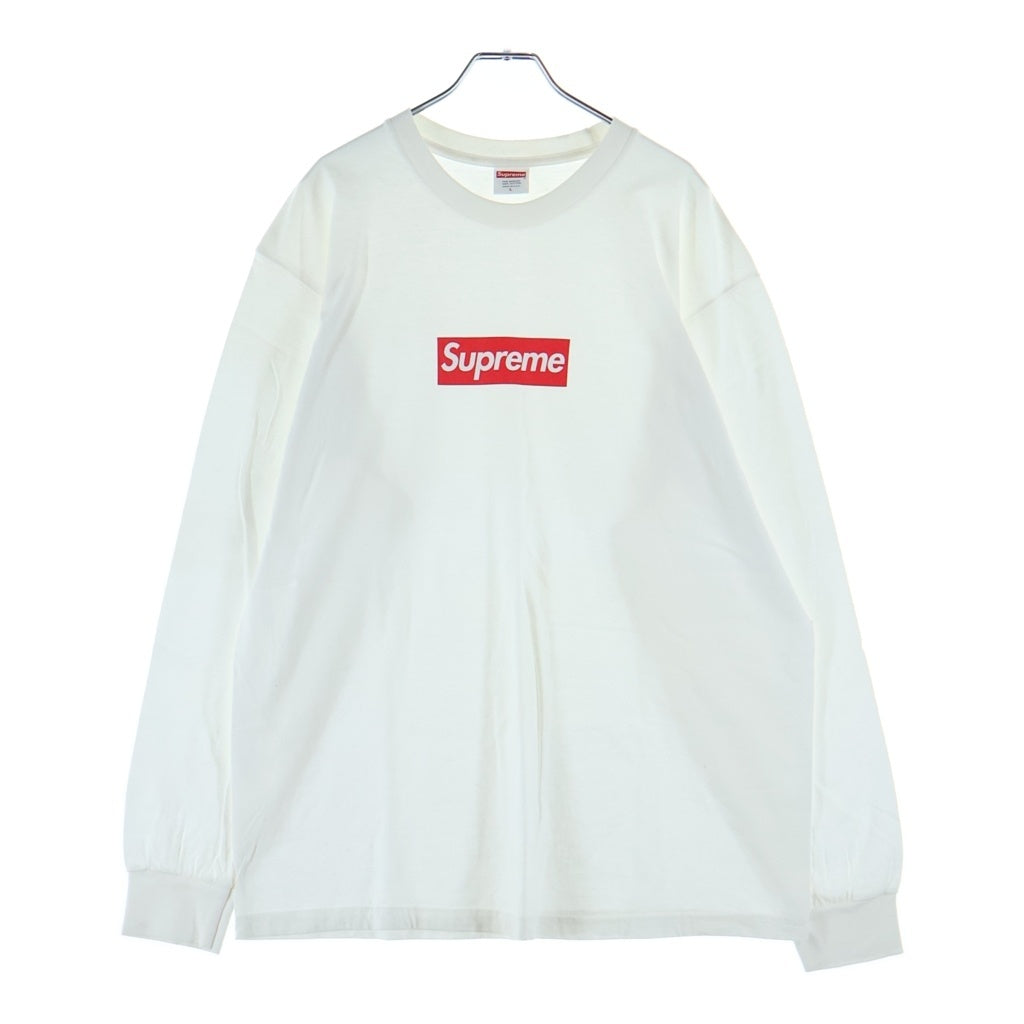SUPREME(シュプリーム) 20AW Box Logo L/S Tee ボックスロゴ クルーネック ロングスリーブ 長袖Tシャツ カットソー ホワイト
