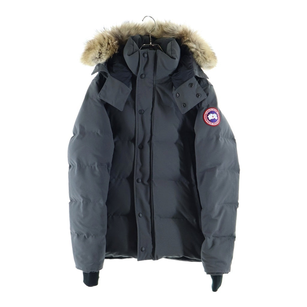 CANADA GOOSE(カナダグース) WYNDAHAM PARKA FUSION FIT ウィンダムパーカー ファーフード ダウンジャケット グレー 3808MA