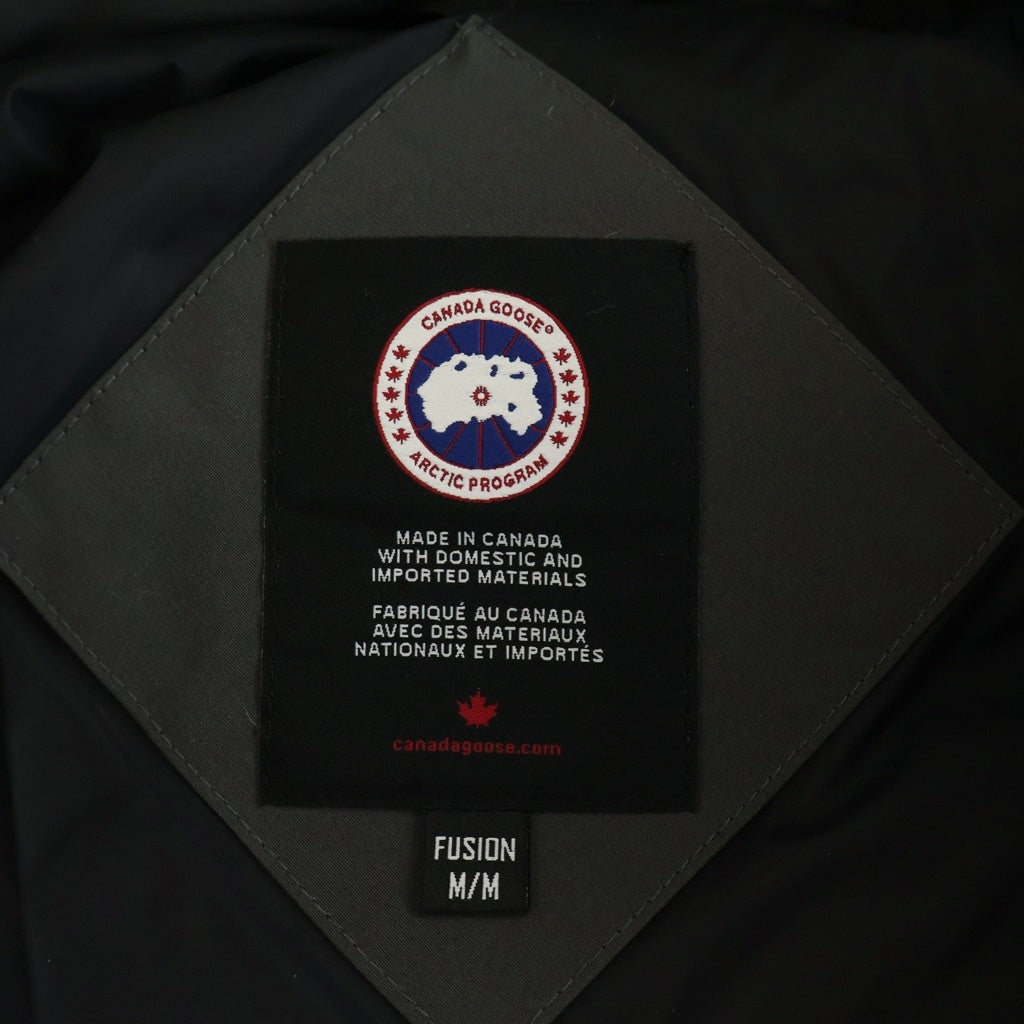 CANADA GOOSE(カナダグース) WYNDAHAM PARKA FUSION FIT ウィンダムパーカー ファーフード ダウンジャケット グレー 3808MA