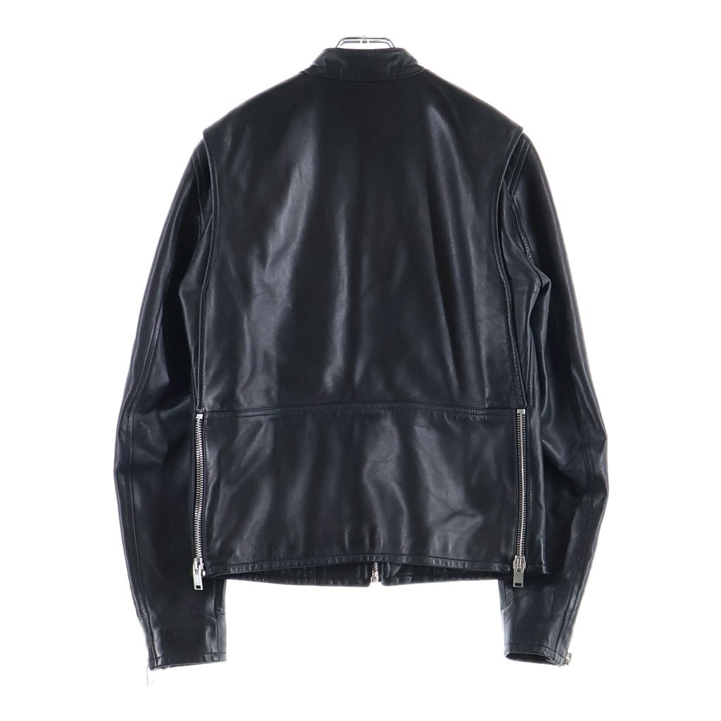 SAINT LAURENT PARIS(サンローランパリ) KEITH RACER キースレーサー ラムレザー シングル ライダース ジャケット ブラック 362239 Y5YA1