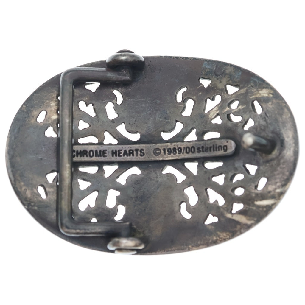 CHROME HEARTS(クロムハーツ) OVAL CROSS STRAP1.5クラシックオーバルクロスバックル シルバー BCA359