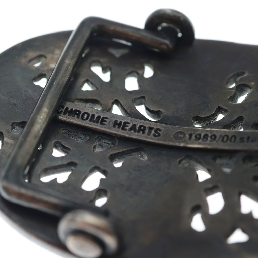 CHROME HEARTS(クロムハーツ) OVAL CROSS STRAP1.5クラシックオーバルクロスバックル シルバー BCA359