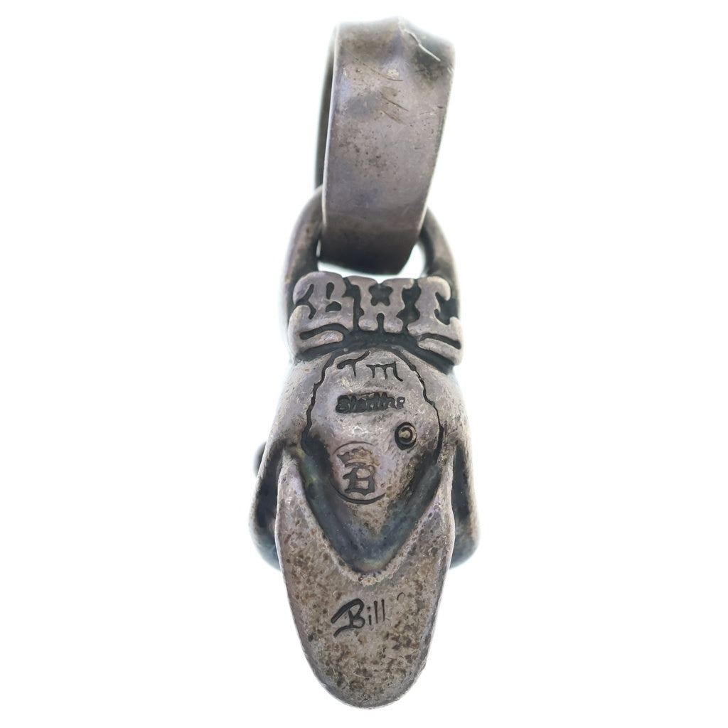 Bill Wall Leather/BWL(ビルウォールレザー) GOOD LUCK SKULL グッドラックスカル ネックレストップ ペンダントトップ シルバー