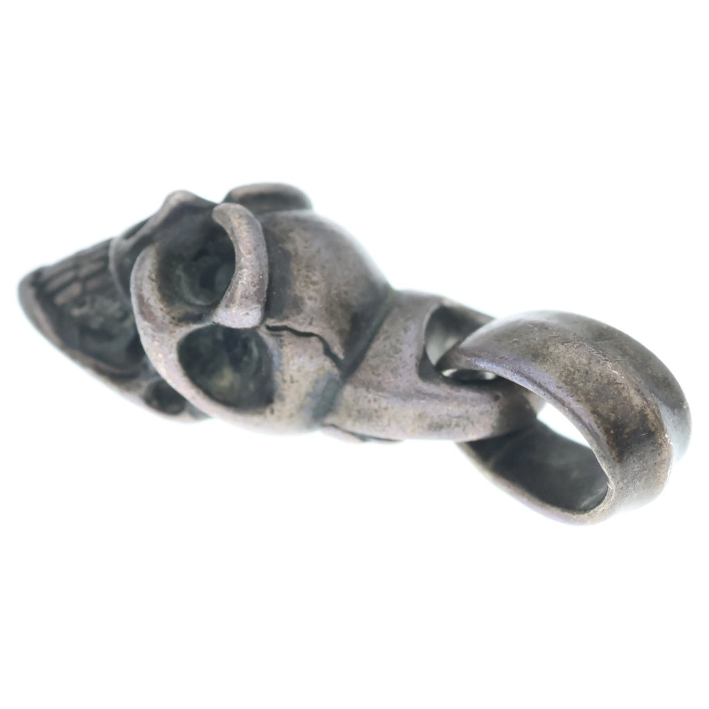 Bill Wall Leather/BWL(ビルウォールレザー) GOOD LUCK SKULL グッドラックスカル ネックレストップ ペンダントトップ シルバー