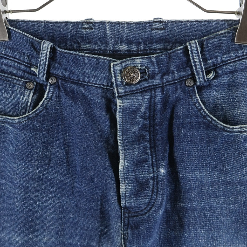 CHROME HEARTS(クロムハーツ) OLD FLEURKNEE DNM PANTS オールド フレアニー デニムパンツ