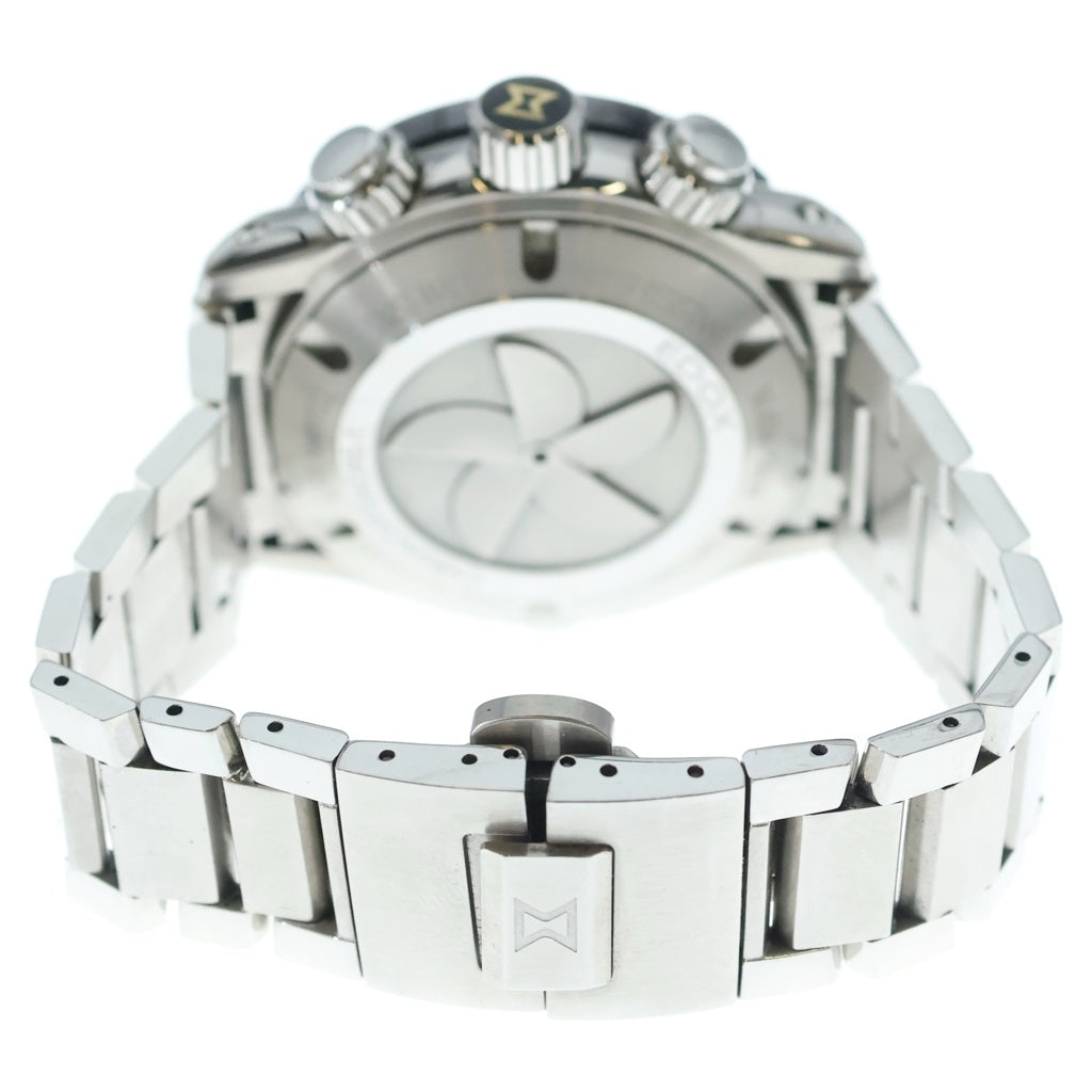 EDOX(エドックス) CHRONOFFSHORE-1 クロノオフショア1 クロノグラフ オートマティック 自動巻き シルバー 01122-3M-BUIN1