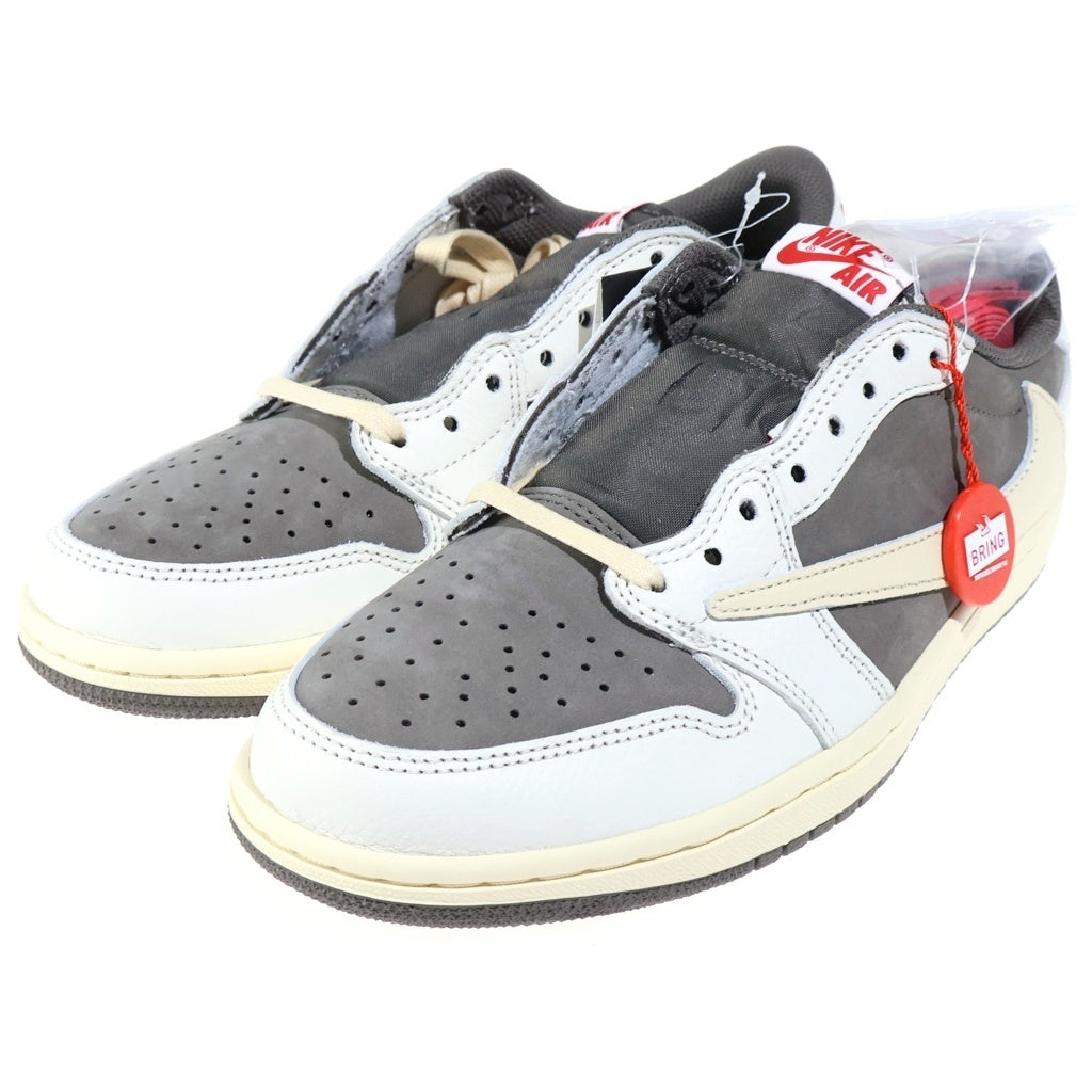 NIKE(ナイキ) ×TRAVIS SCOTT AIR JORDAN1 LOW OG SP REVERSE MOCHA エアジョーダン1 リバースモカ ローカットスニーカー ベージュ US7.7/25.5cm DM7866-162