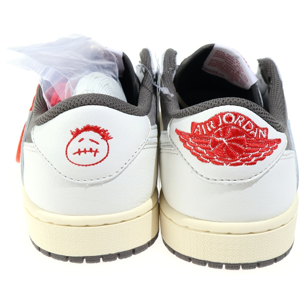 NIKE(ナイキ) ×TRAVIS SCOTT AIR JORDAN1 LOW OG SP REVERSE MOCHA エアジョーダン1 リバースモカ ローカットスニーカー ベージュ US7.7/25.5cm DM7866-162