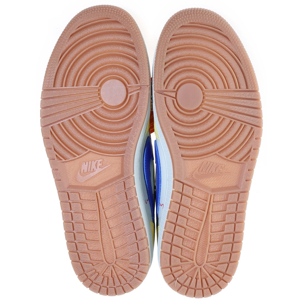NIKE(ナイキ) ×TRAVIS SCOTT AIR JORDAN1 LOW OG SP トラヴィス スコット エアジョーダン1 カナリー ローカットスニーカー イエロー US9.5/26.5cm DZ4137-700