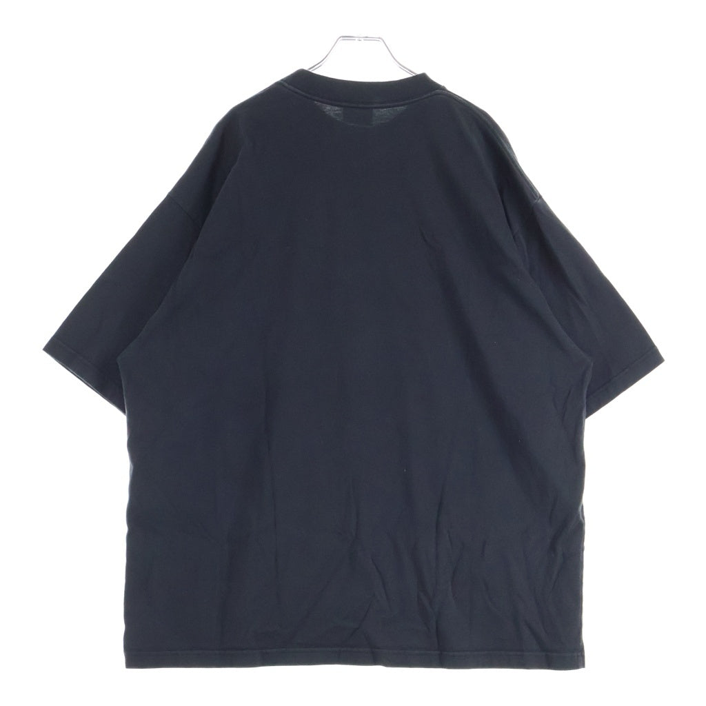 BALENCIAGA(バレンシアガ) 24SS Loop Sports Icon ループスポーツアイコン 半袖Tシャツ ブラック 764235 TRVC2