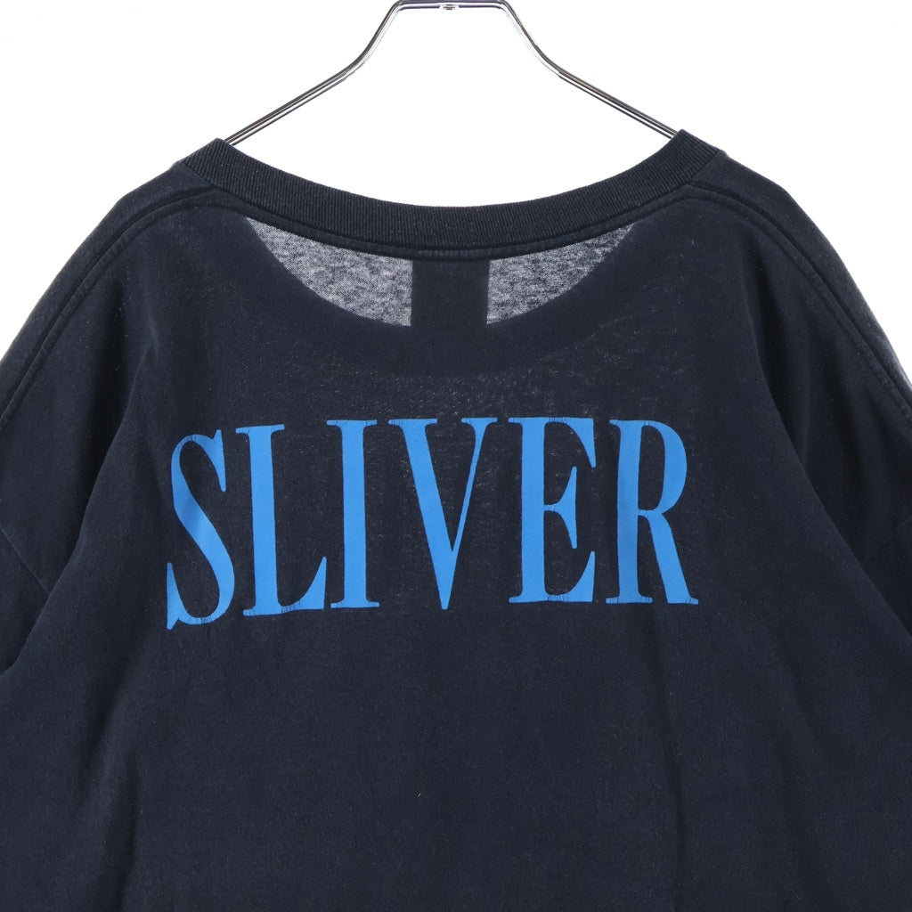 VINTAGE(ヴィンテージ) 90S VINTAGE NIRVANA SLIVER WILD TEE ニルヴァーナ スリヴァー ヴィンテージ 両面プリント クルーネックTシャツ 半袖カットソー ブラック