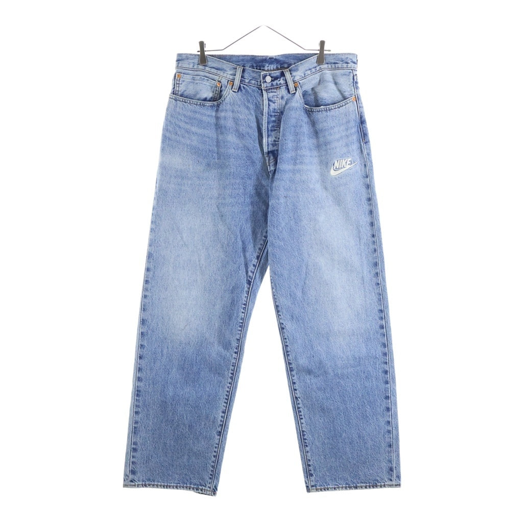 NIKE(ナイキ) LEVI'S Baggy Jean リーバイス ロゴエンブロイダリー ブランクタグ デニム バギージーンズ デニムパンツ インディゴ PC9-002TN-0000