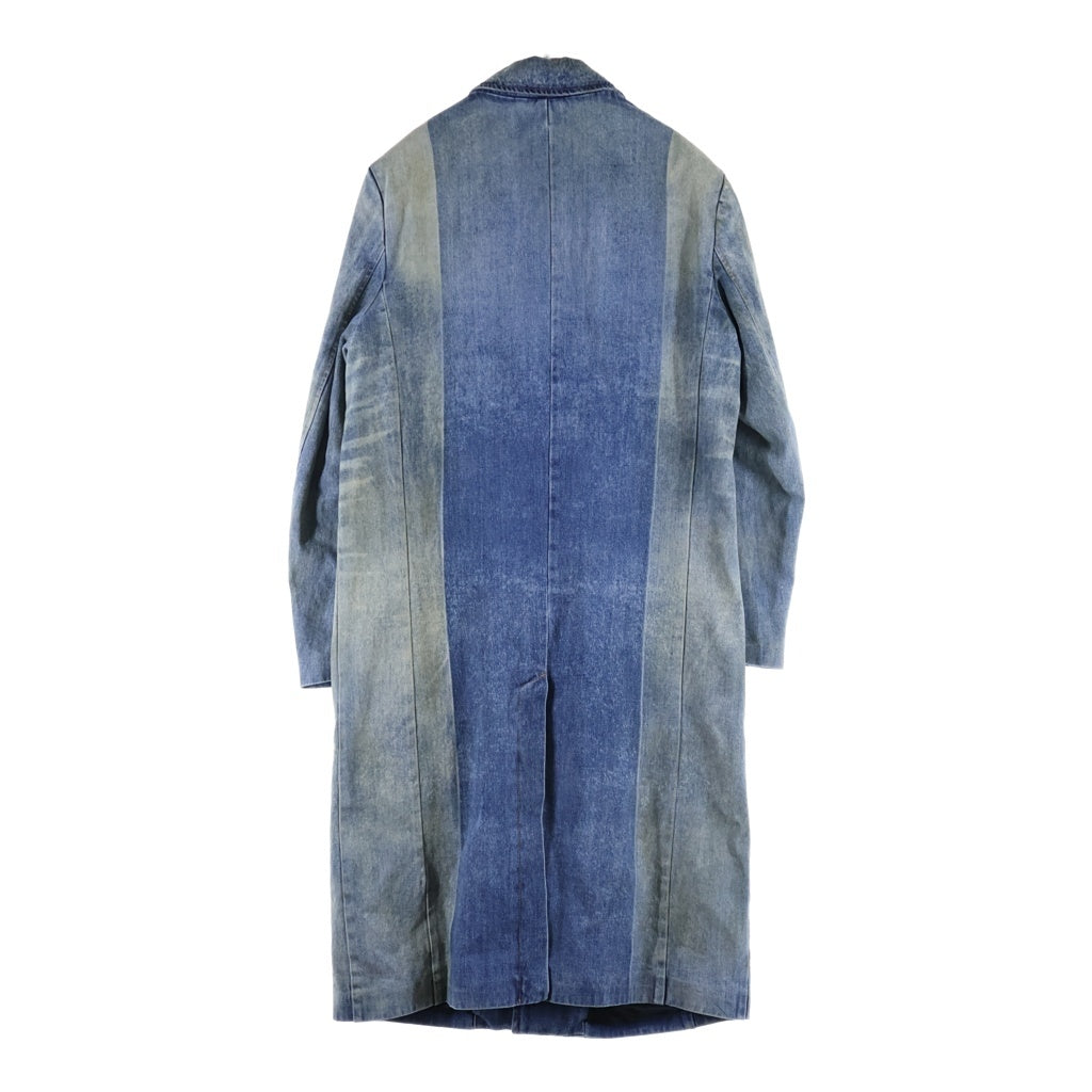 DIESEL(ディーゼル) 24AW D-BALZER-MID-FSF デニム ロング チェスターコート インディゴ A16830