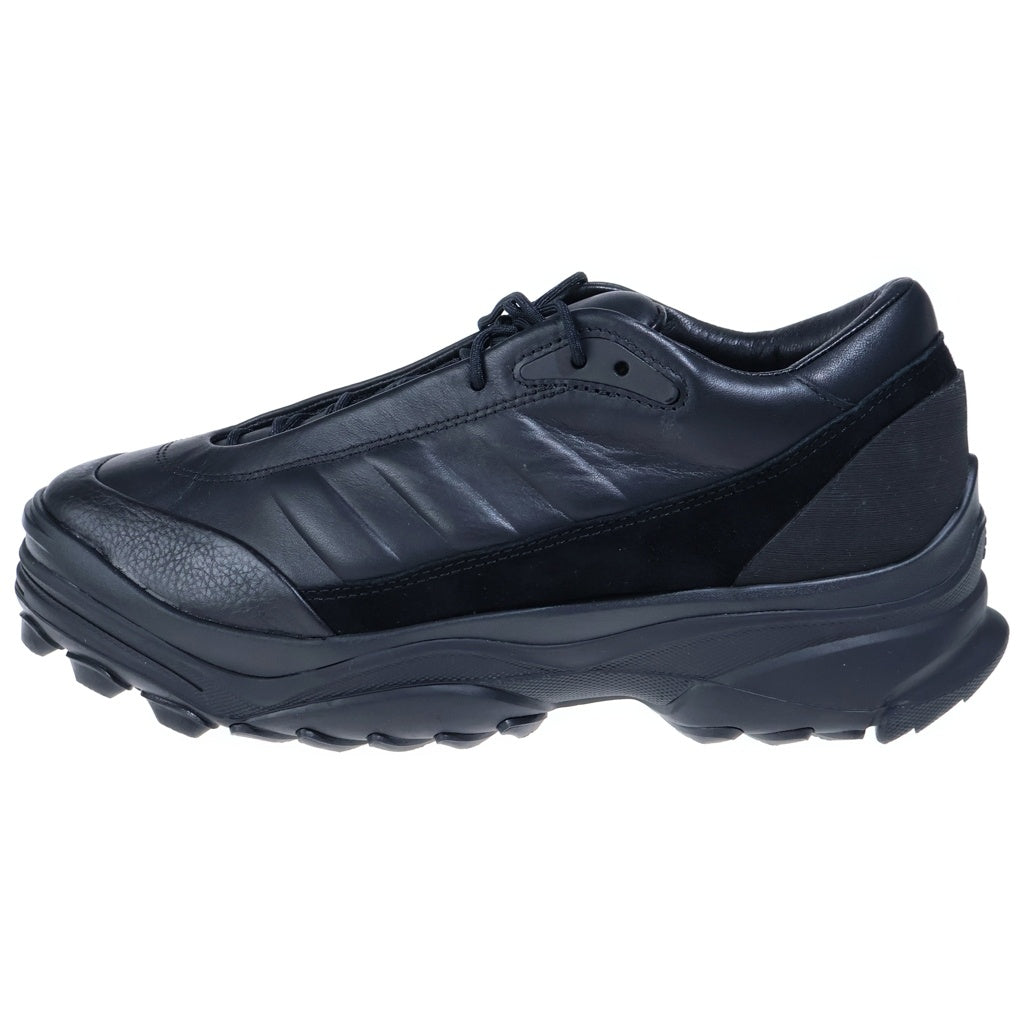 Y-3(ワイスリー) GSG9 LOW ローカットスニーカー レザー ブラック US8/26cm JP8198