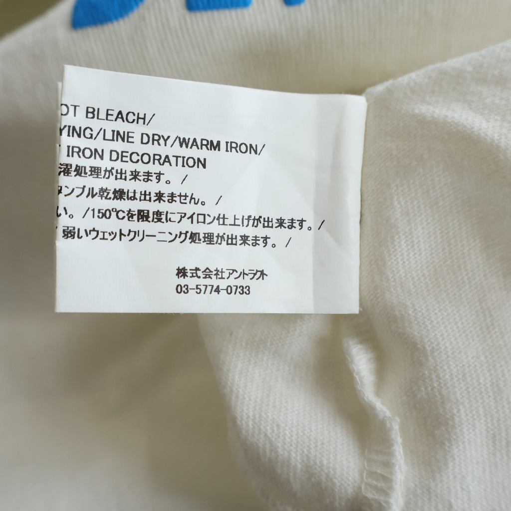 READY MADE(レディメイド) 22SS ×DENIM TEARS Cotton Wreath Tee デニムティアーズ クルーネック 半袖Tシャツ カットソー ホワイト RE-DT-WH-00-00-12