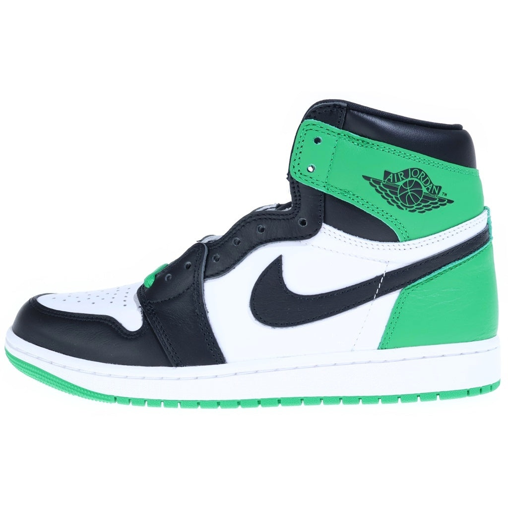 NIKE(ナイキ) AIR JORDAN1 RETRO HIGH OG CELTICS BLACK AND LUCKY GREEN エアジョーダン1 レトロ セルティックス ブラック アンド ラッキーグリーン ハイカットスニーカー DZ5485-031