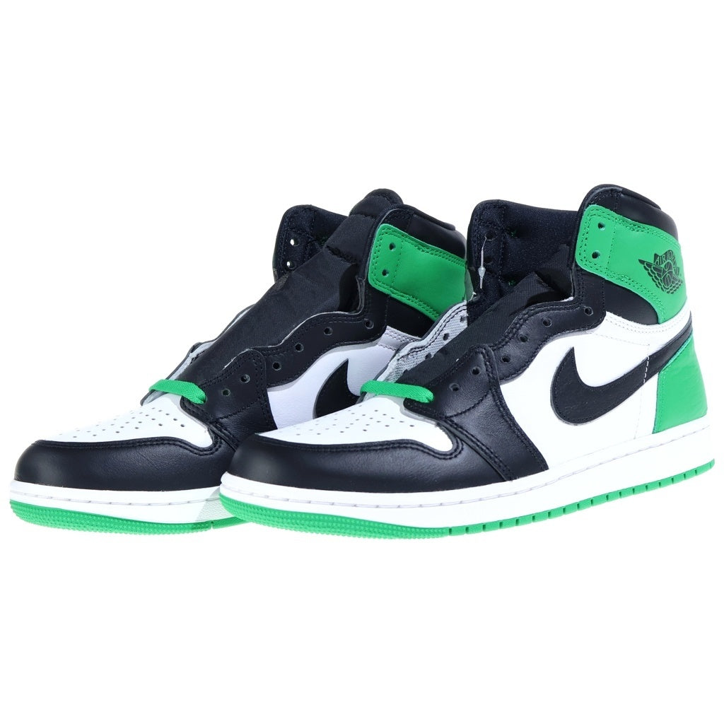 NIKE(ナイキ) AIR JORDAN1 RETRO HIGH OG CELTICS BLACK AND LUCKY GREEN エアジョーダン1 レトロ セルティックス ブラック アンド ラッキーグリーン ハイカットスニーカー DZ5485-031
