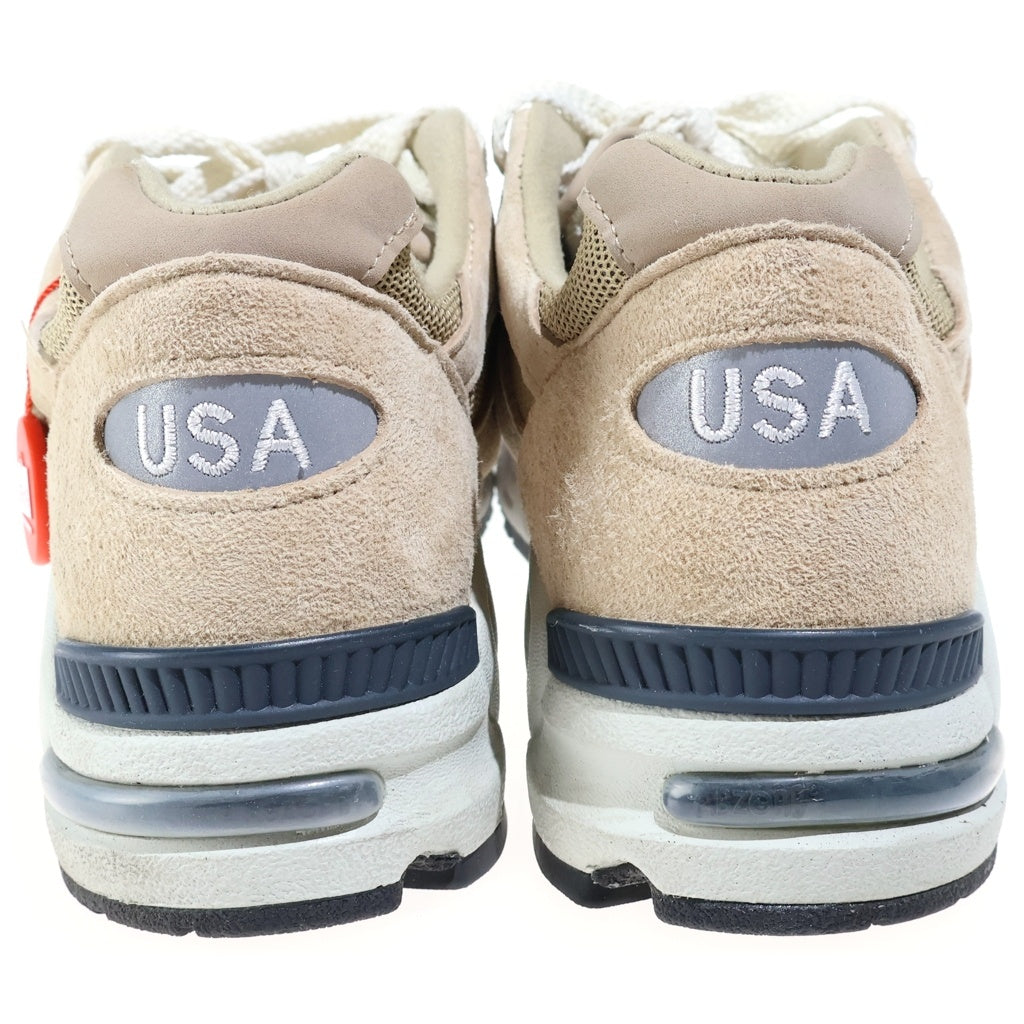 New Balance(ニューバランス) ×KITH 990V2 TAN キス スエード メッシュ ローカットスニーカー ベージュ US9/27cm M990KS2