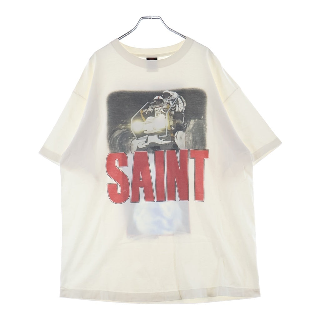 SAINT MICHAEL(セントマイケル) 24SS ×FREEDOM FD-SS TEE フリーダム クルーネック 半袖Tシャツ カットソー ホワイト SM-YS8-0000-C20