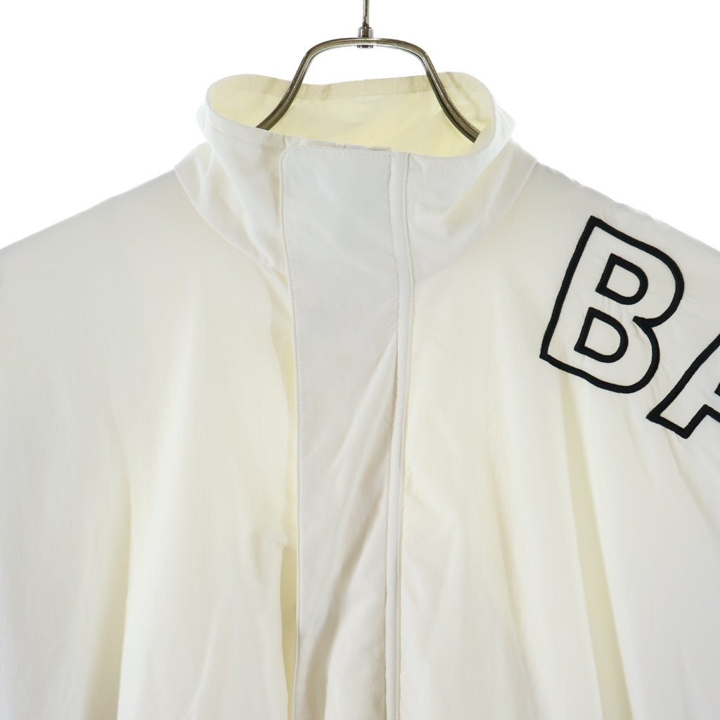 BALENCIAGA(バレンシアガ) 24SS TRACKSUIT JACKET トラックスーツ サイドロゴ刺繍 ジップアップ ナイロン ジャケット ホワイト 768920