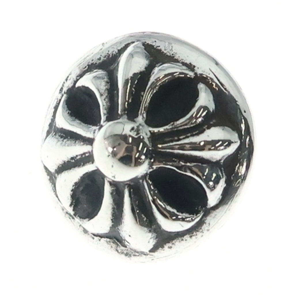 CHROME HEARTS(クロムハーツ) STUD CRSBLL クロスボールスタッドピアス シルバー BCA110