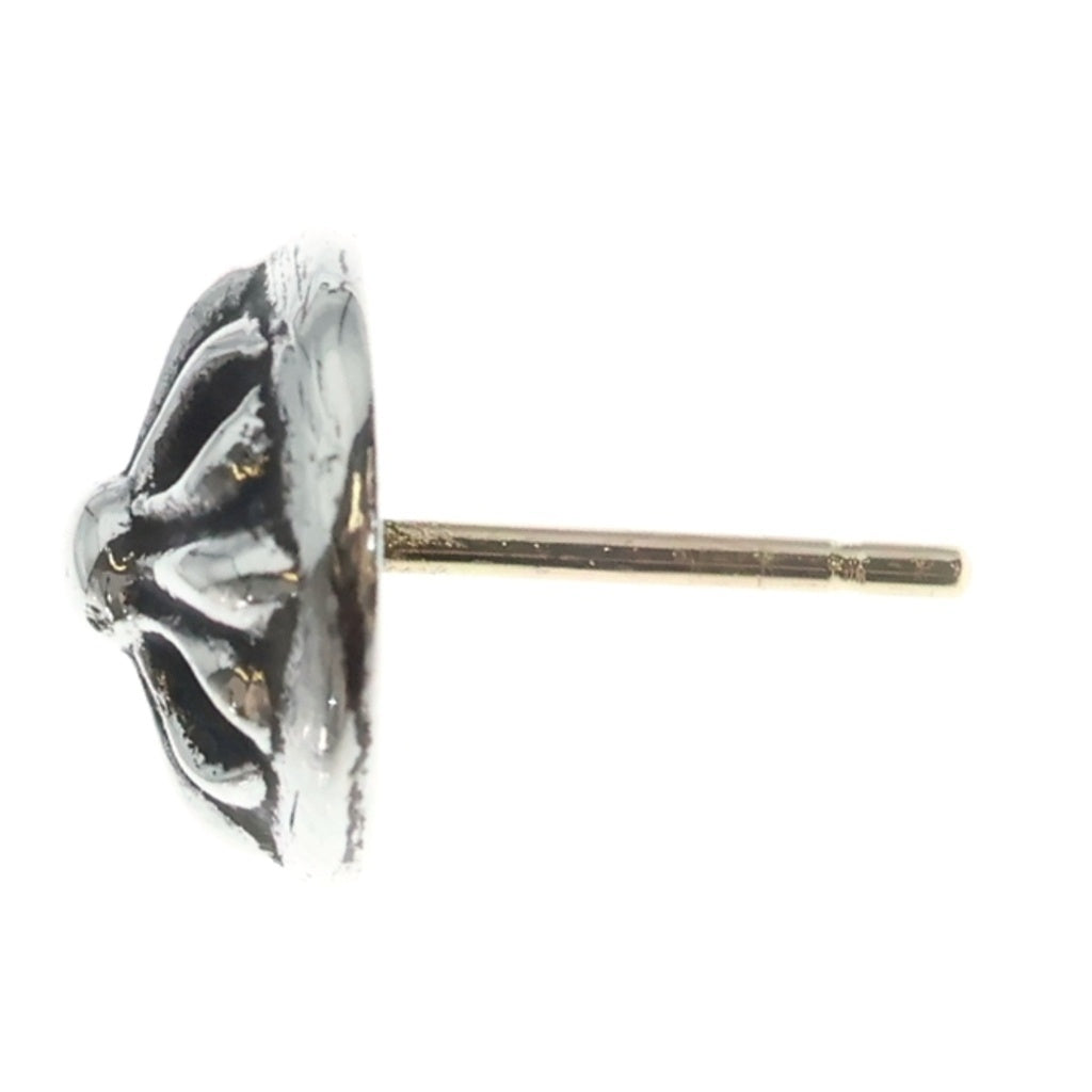 CHROME HEARTS(クロムハーツ) STUD CRSBLL クロスボールスタッドピアス シルバー BCA110