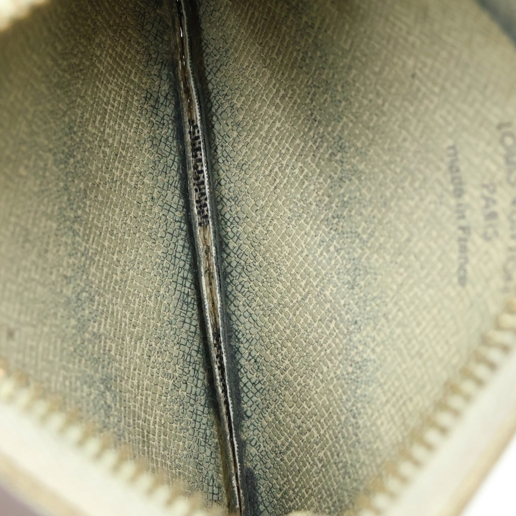 LOUIS VUITTON(ルイヴィトン) ポシェット クレ ダミエ アズールキャンバス コインケース 小銭入れ ホワイト CT3184 N62659 レディース